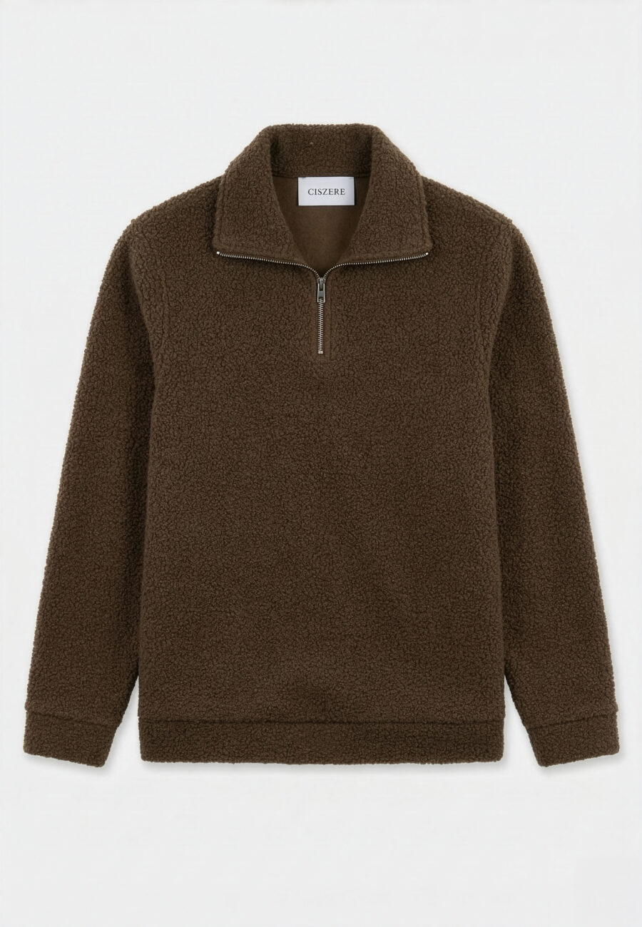 Raban boucle half zip - AW26:2