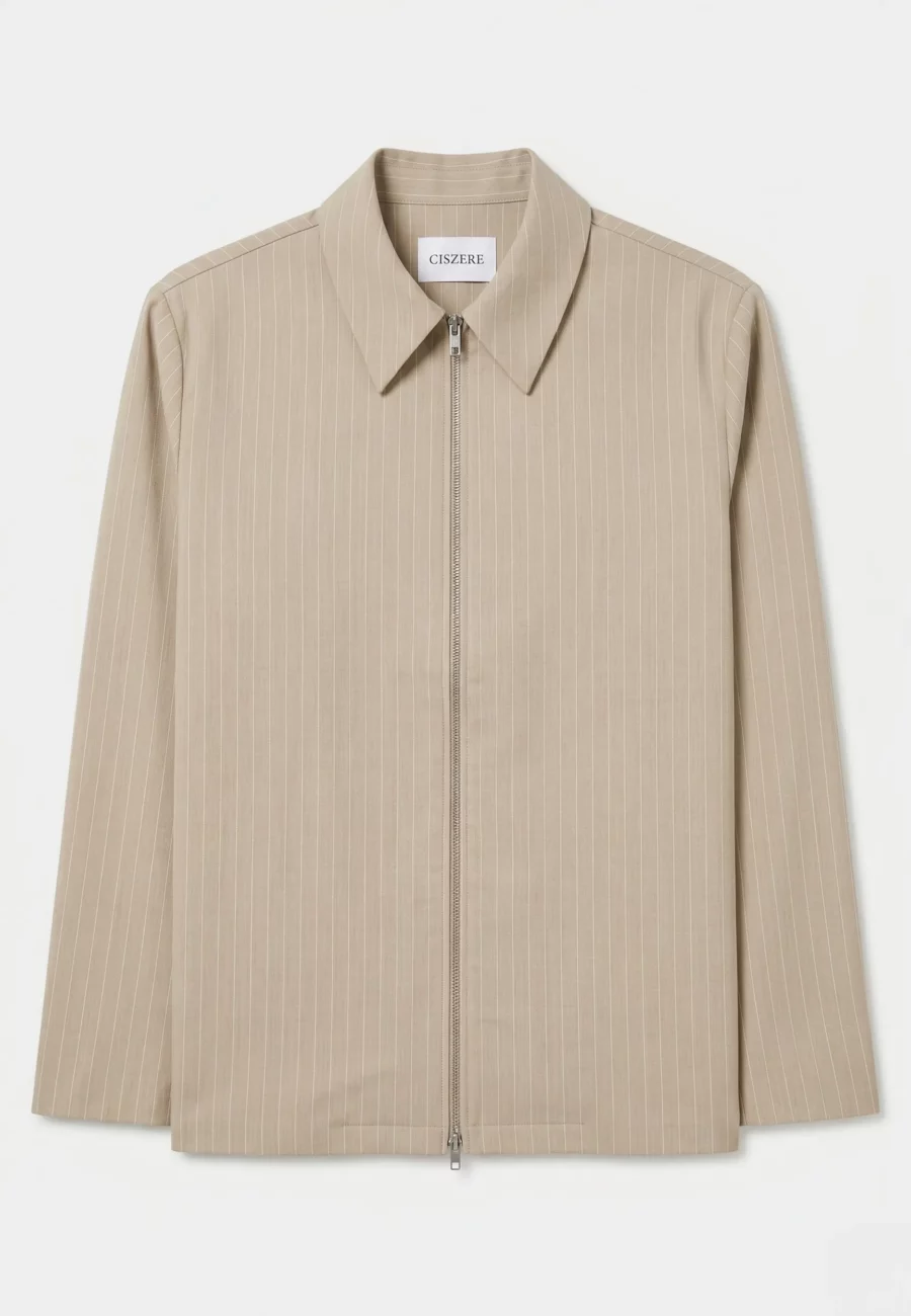 Evander suit zip overshirt - SS27