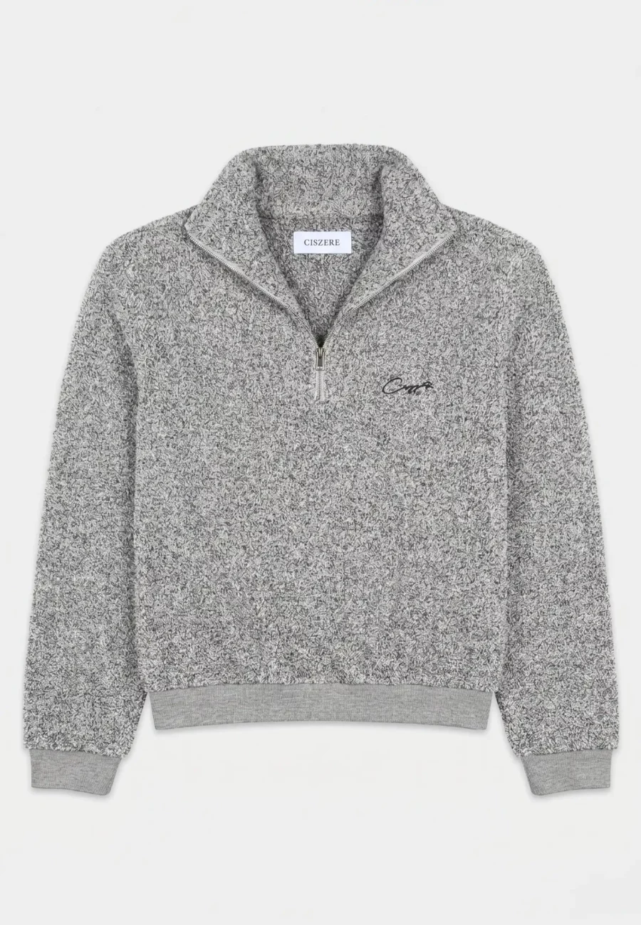 Bart fuzzy half zip - SS27