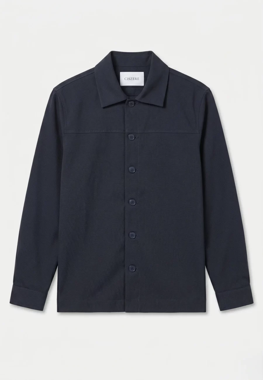 Ted cotton blend overshirt - SS27