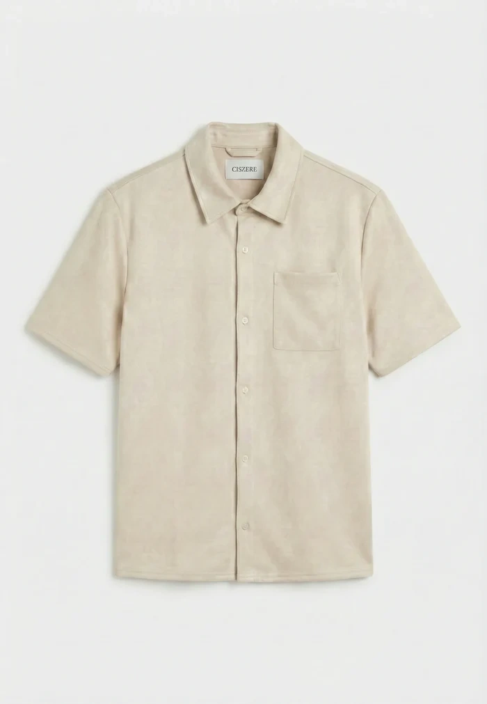 Nathan vegan suede shirt - SS27