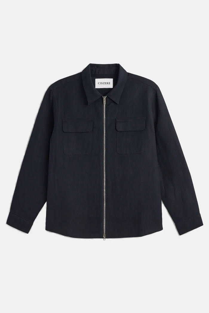 Quincy linen overshirt - SS27